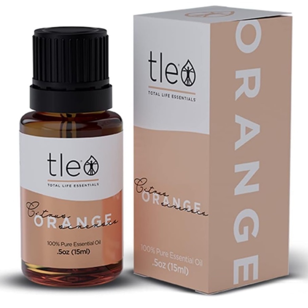 TLEO Total Life Essentials Premium Therapeutic Grade Orange Essential Oil.